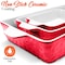 Nutrichef Ceramic Bakeware Red NCCREX55 - alternate 6
